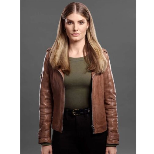 Quantum Leap S02 Caitlin Bassett Leather Jacket