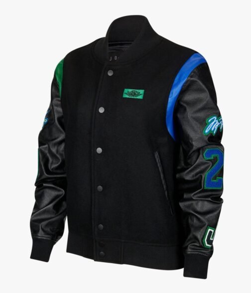 Air Jordan Aleali May Letterman Jacket - Image 3