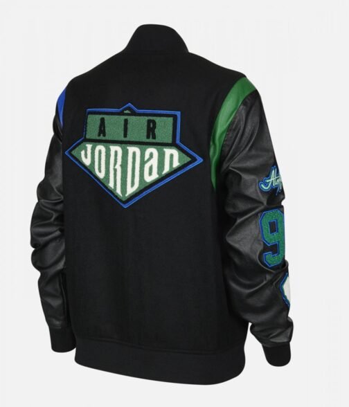 Air Jordan Aleali May Letterman Jacket - Image 2