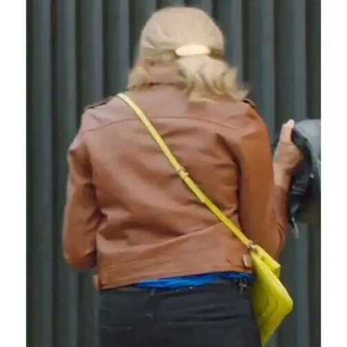 Lucy Lawless My Life is Murder Leather Jacket - Image 5