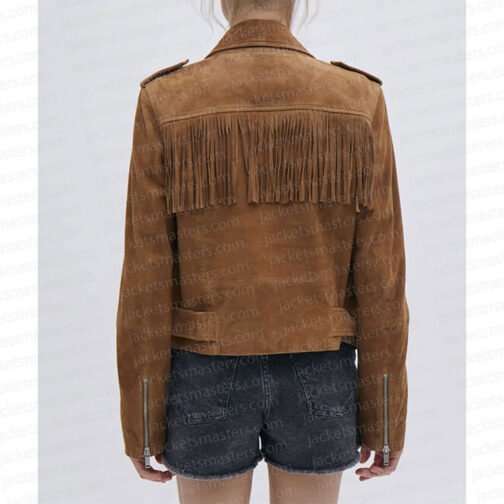 Resident Alien Alice Wetterlund Suede Jacket - Image 3