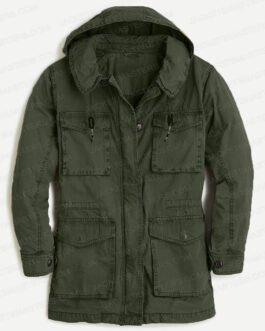 Kevin Can F**k Himself Annie Murphy Green Jacket