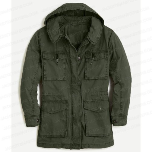 Kevin Can F**k Himself Annie Murphy Green Jacket