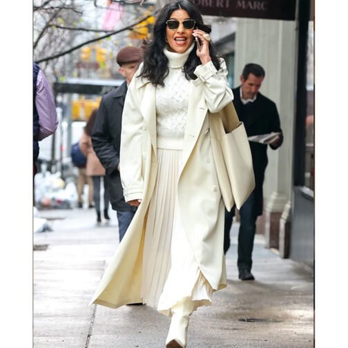 And Just Like That Sarita Choudhury Coat - Image 3
