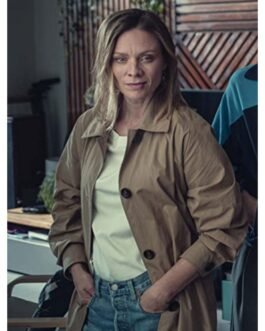 Hold Tight Magdalena Boczarska Cotton Brown Coat