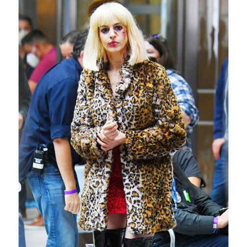 Wecrashed Rebekah Neumann Leopard Fur Coat - Image 5
