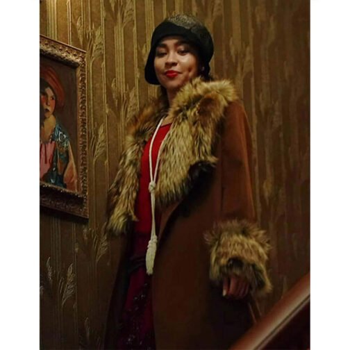Anne Rice’s Interview with the Vampire Bailey Bass Brown Coat - Image 5