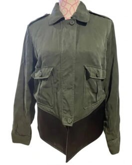 Chasing Life Season 2 Italia Ricci Green Jacket
