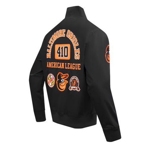 Baltimore Orioles Area Code Black Jacket - Image 4