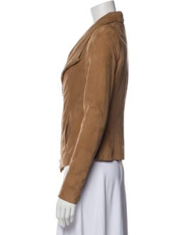 Arrow S04 Emily Bett Rickards Suede Jacket