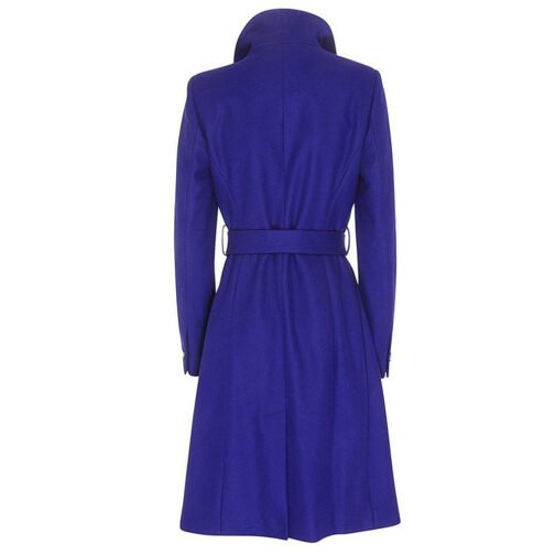 Arrow Season 4 Willa Holland Blue Coat - Image 3