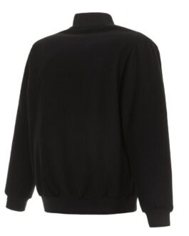 Varsity Atlanta Hawks Black Wool Jacket