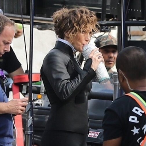 Atlas Jennifer Lopez Black Jacket - Image 7