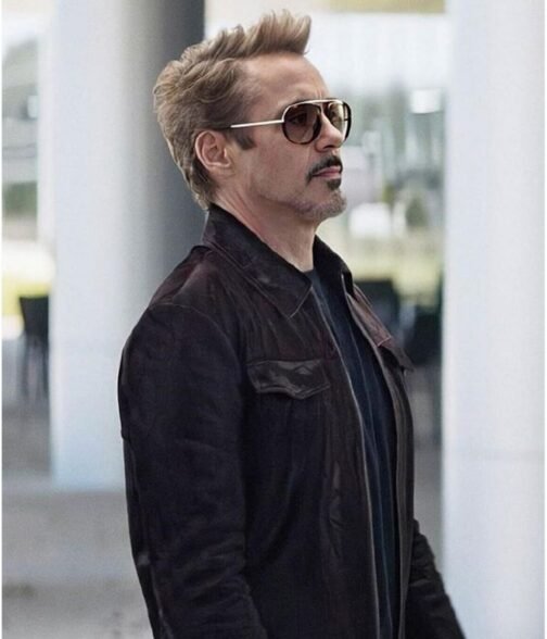 Avengers Endgame Robert Downey Jr. Cotton Jacket - Image 2