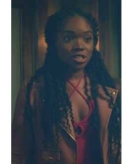 Average Joe Ashley Olivia Fisher Leather Jacket