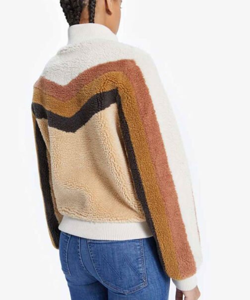 Annaleigh Ashford B Positive Sherpa Bomber Jacket - Image 2