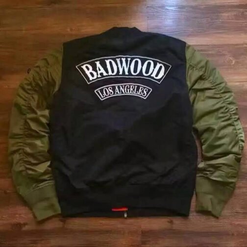 Badwood Los Angeles Bomber Jacket - Image 7