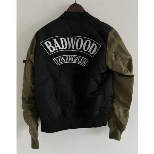 Badwood Los Angeles Bomber Jacket - Image 5