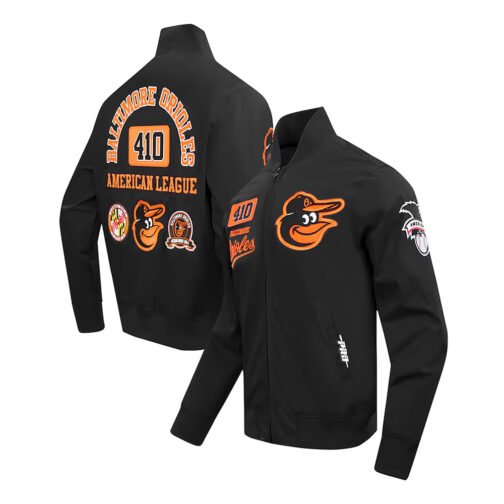 Baltimore Orioles Area Code Black Jacket - Image 5