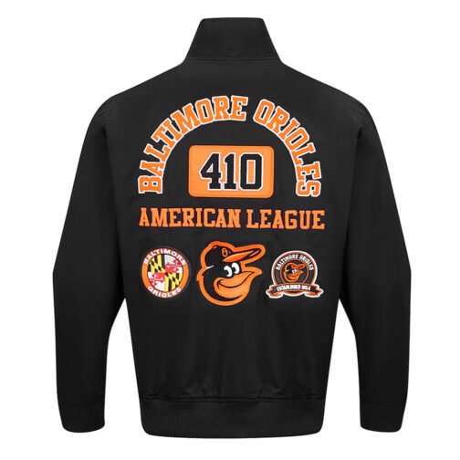 Baltimore Orioles Area Code Black Jacket - Image 2
