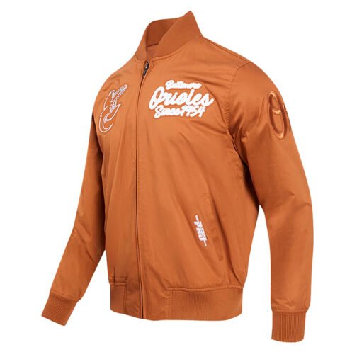 Baltimore Orioles Area Code Brown Jacket