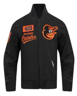 Baltimore Orioles Area Code Black Jacket