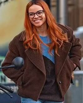 Leslie Grace Batgirl Wool Jacket