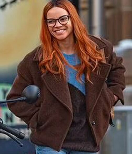 Leslie Grace Batgirl Wool Jacket - Image 2