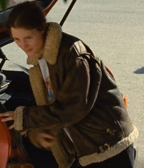 Beckett Vicky Krieps Shearling Jacket - Image 4