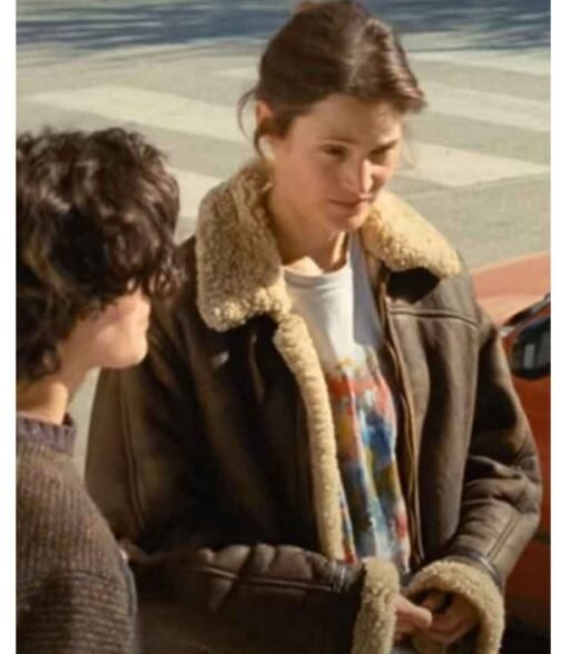 Beckett Vicky Krieps Shearling Jacket - Image 3