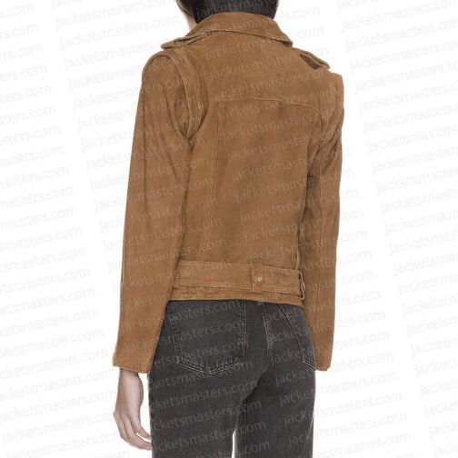 The Neighborhood S04 Beth Behrs Suede Jacket - Image 3