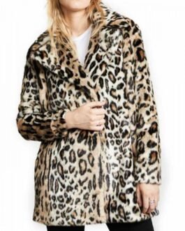 Yellowstone Kelly Reilly Cheetah Print Coat