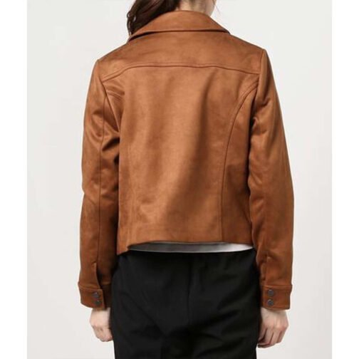Big Sky Jesse James Keitel Brown Suede Jacket - Image 3