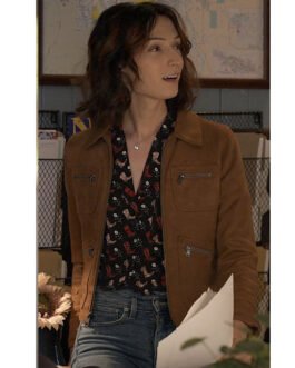 Big Sky Jesse James Keitel Brown Suede Jacket