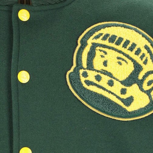 BBC Patch-detailed Button-Up Varsity Jacket - Image 10