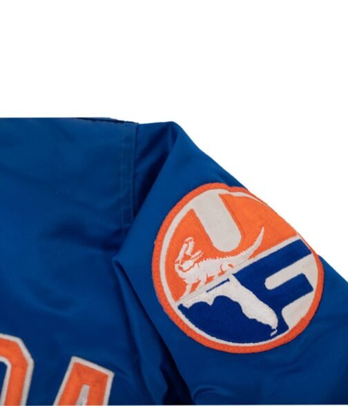 Florida Gators Blue Satin Jacket - Image 5