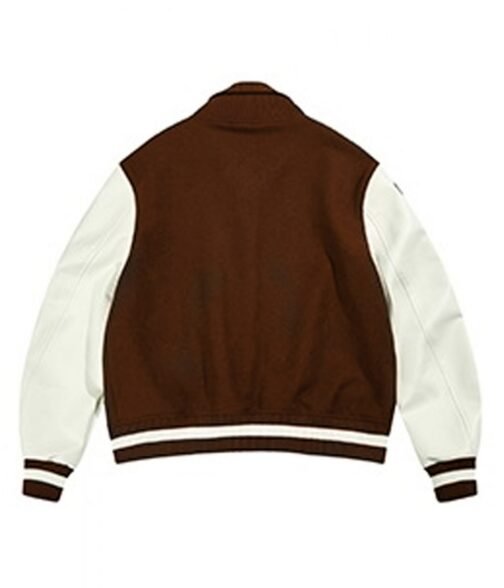 Varsity Boneless Bones Letterman Jacket - Image 4