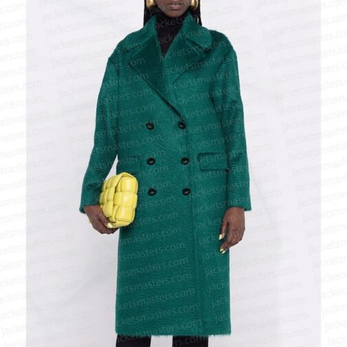 Ginny & Georgia Brianne Howey Green Coat - Image 3