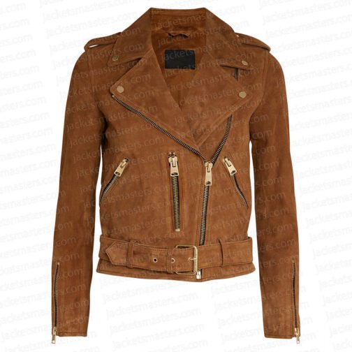 Superman & Lois Samantha Di Francesco Suede Jacket