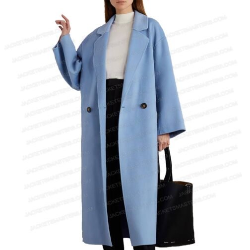The Good Fight S06 Charmaine Bingwa White Trench Coat - Image 4
