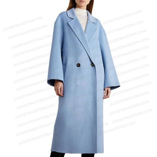 The Good Fight S06 Charmaine Bingwa White Trench Coat - Image 3