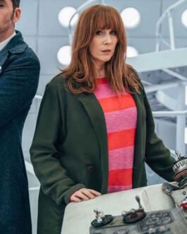 Doctor Who Catherine Tate Green Coat