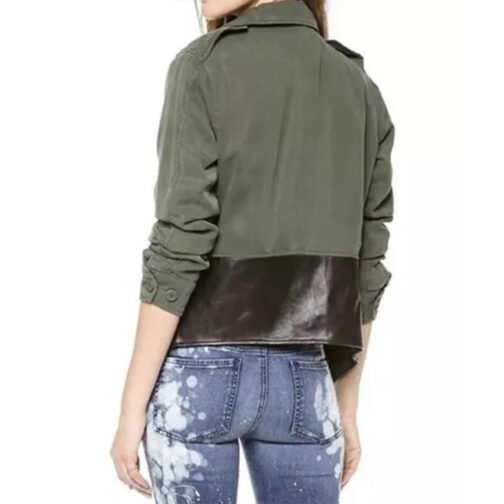 Chasing Life Season 2 Italia Ricci Green Jacket - Image 4