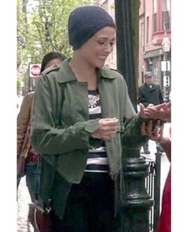 Chasing Life Season 2 Italia Ricci Green Jacket