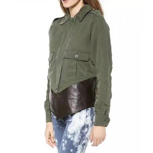 Chasing Life Season 2 Italia Ricci Green Jacket - Image 5