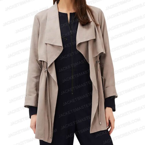 Meghan Ory Chesapeake Shores Brown Coat - Image 4
