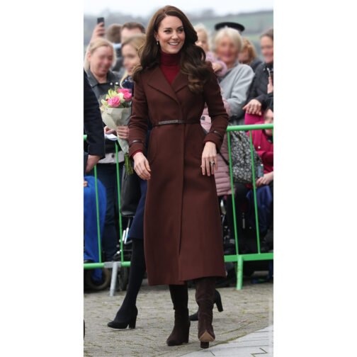 Hobbs Celeste Chestnut Brown Coat - Image 7
