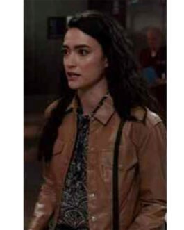 Chicago Med S07 Rachel Dipillo Leather Jacket