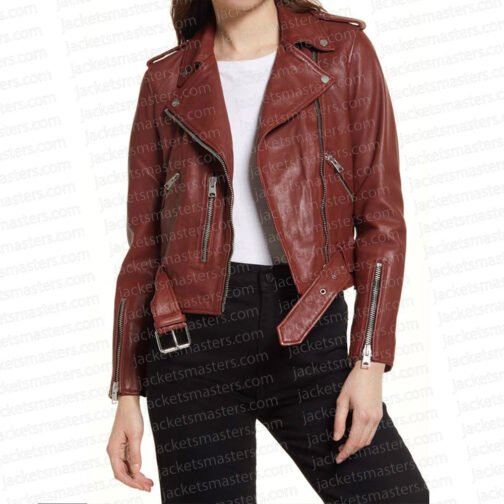 Evil Christine Lahti Leather Jacket - Image 4