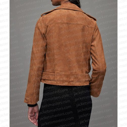 Chyler Leigh The Way Home Suede Jacket - Image 3